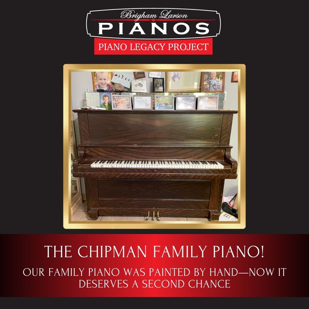 The Chipman Family Piano! FREE Piano Restoration Giveaway Entry!