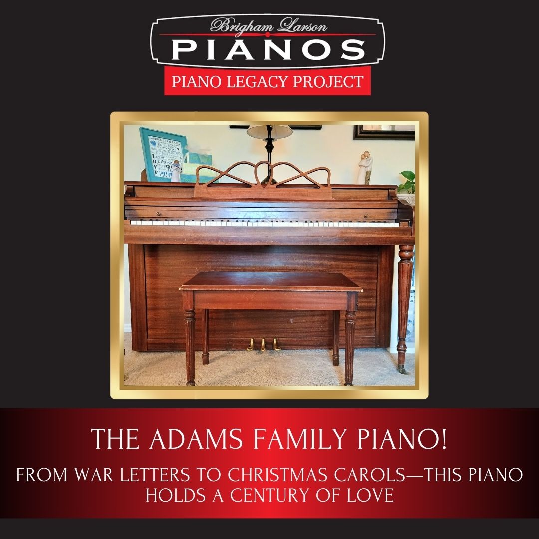 The Adams Family Piano! FREE Heirloom Piano Restoration Giveaway Entry!