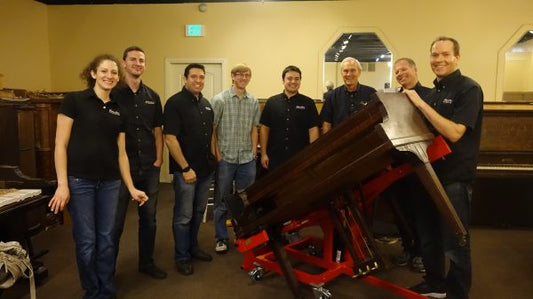 Piano Moving Blog - Our Newest Addition! The Hydraulic Piano Dolly!