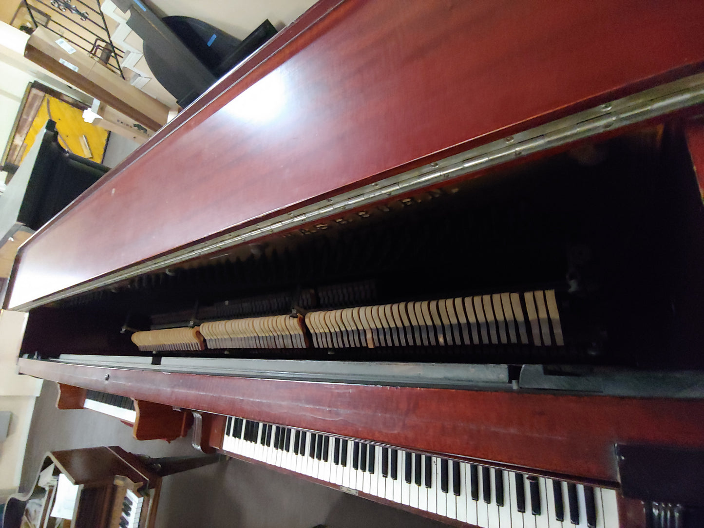 HEIRLOOM RESTORATION 1885 Washburn Wood Finish Commissioned Upright Piano