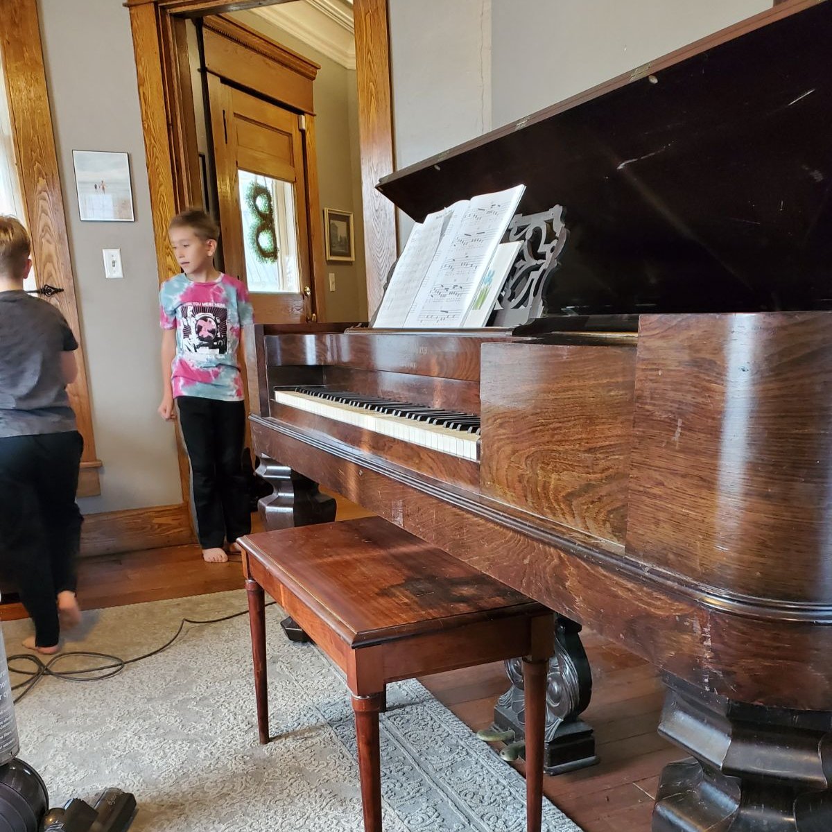 The Bishop Family Piano!