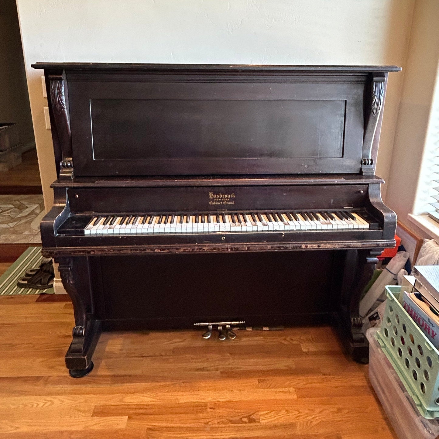 The Pusey Family Piano!