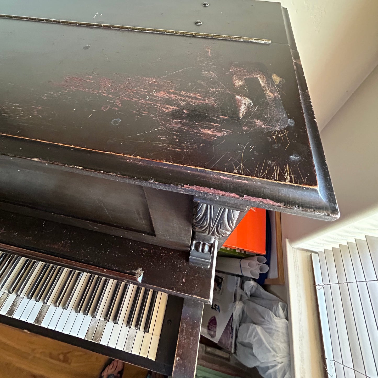 The Pusey Family Piano!
