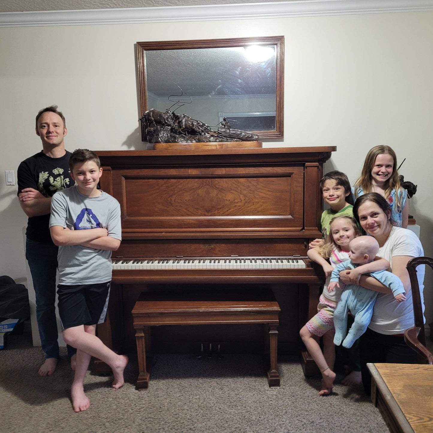 The Packer Family Piano!