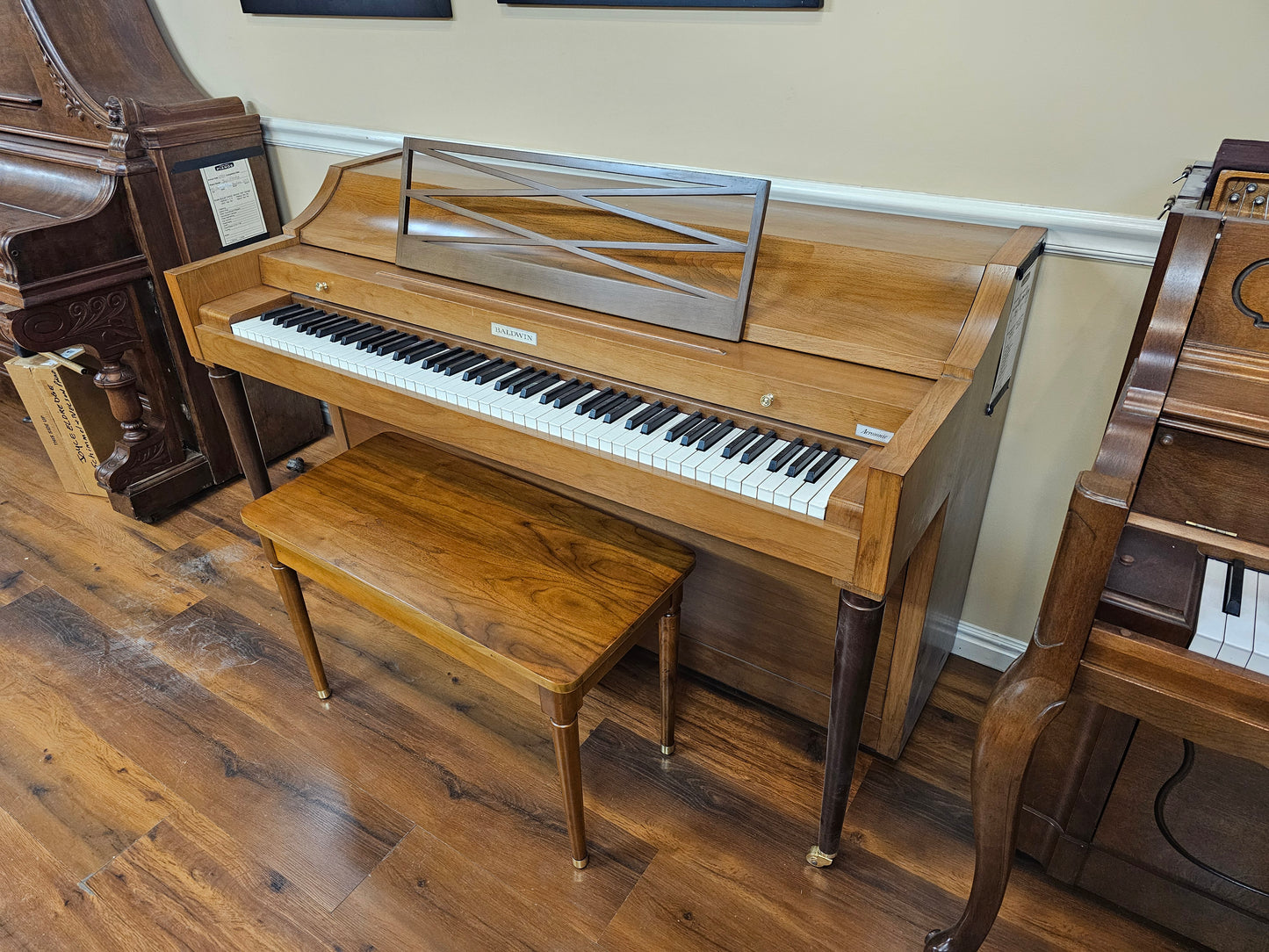CURRENT SHOP WORK - 1968 Baldwin Acrosonic 36" Commissioned Console Piano