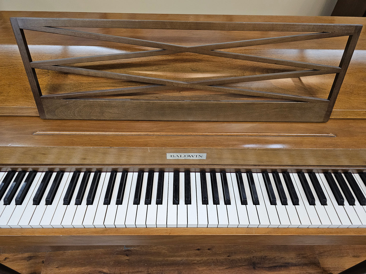 CURRENT SHOP WORK - 1968 Baldwin Acrosonic 36" Commissioned Console Piano