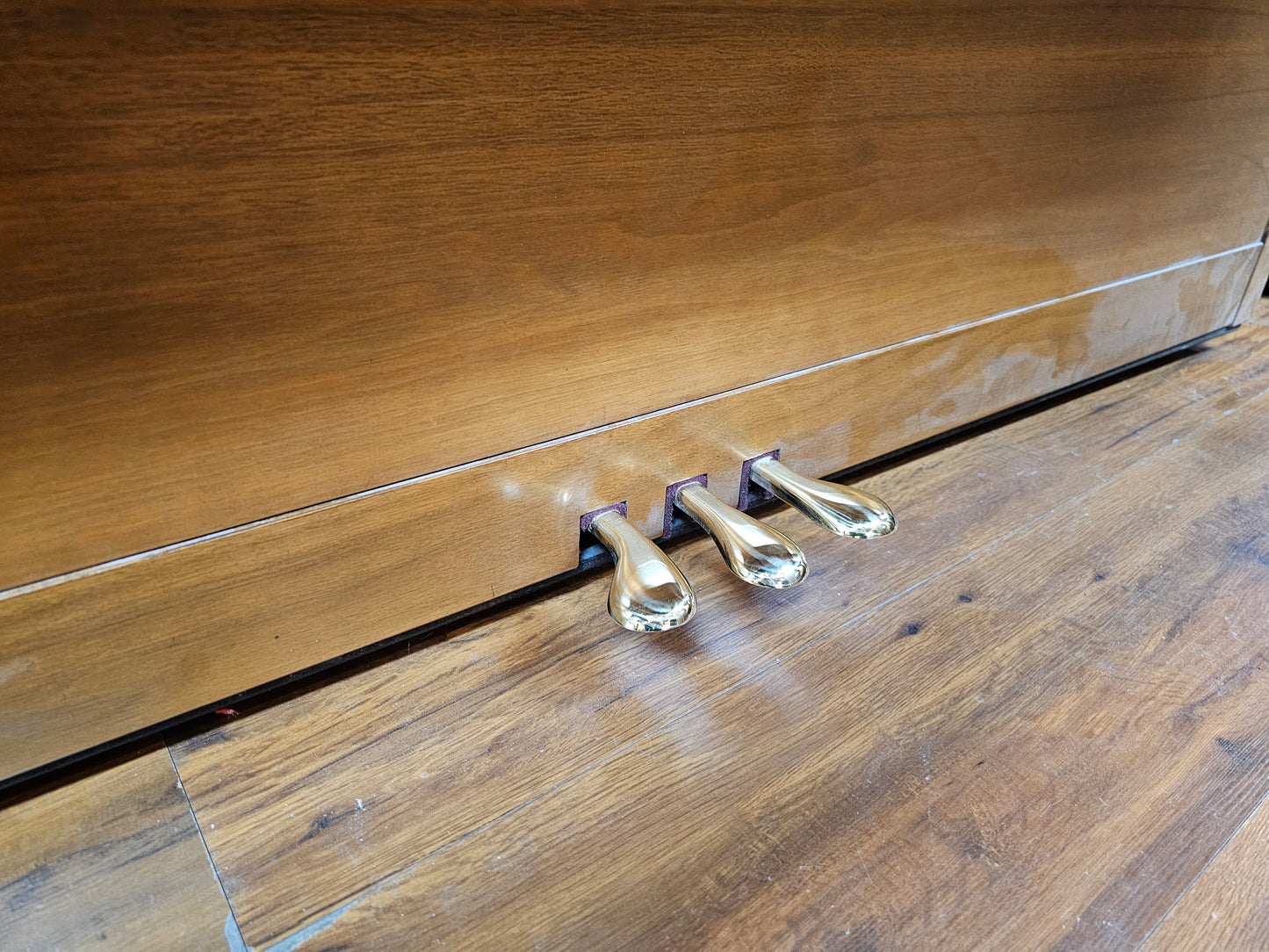 CURRENT SHOP WORK - 1968 Baldwin Acrosonic 36" Commissioned Console Piano