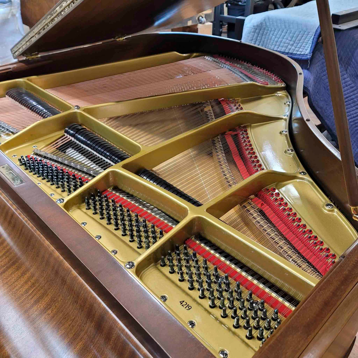 CURRENT SHOP WORK - Herrburger Brooks Commissioned Baby Grand Piano