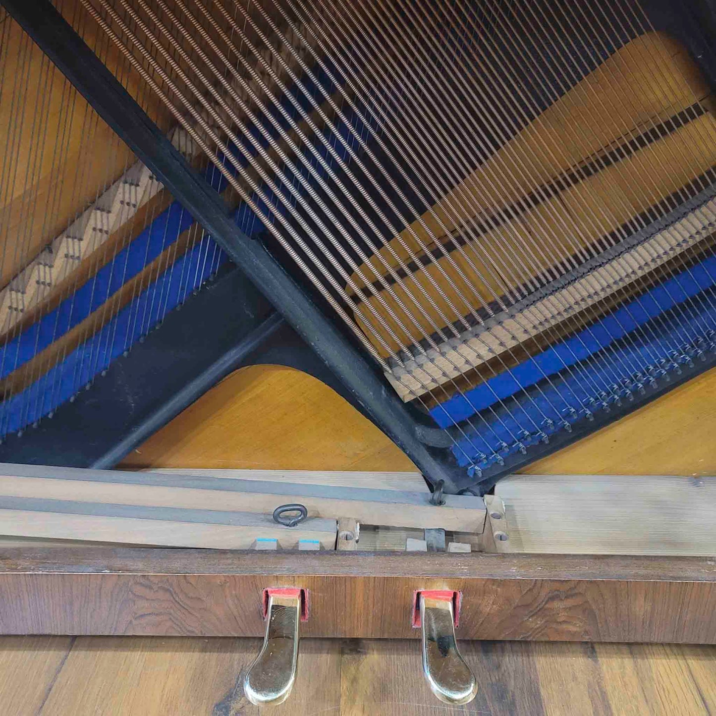 1903 Ed. Seiler 49" Wood Finish Upright Piano