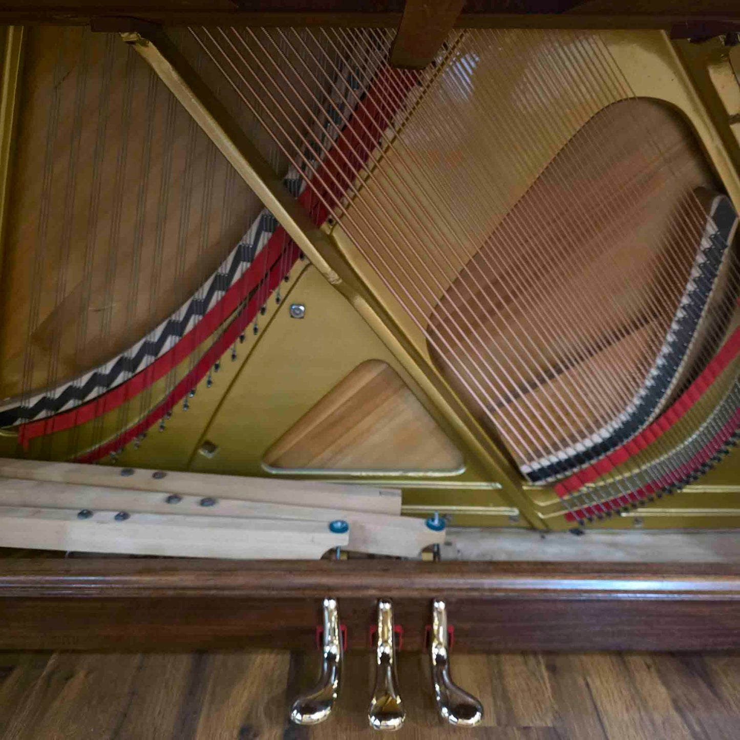 1905 Kimball 57" Wood Finish Upright Piano
