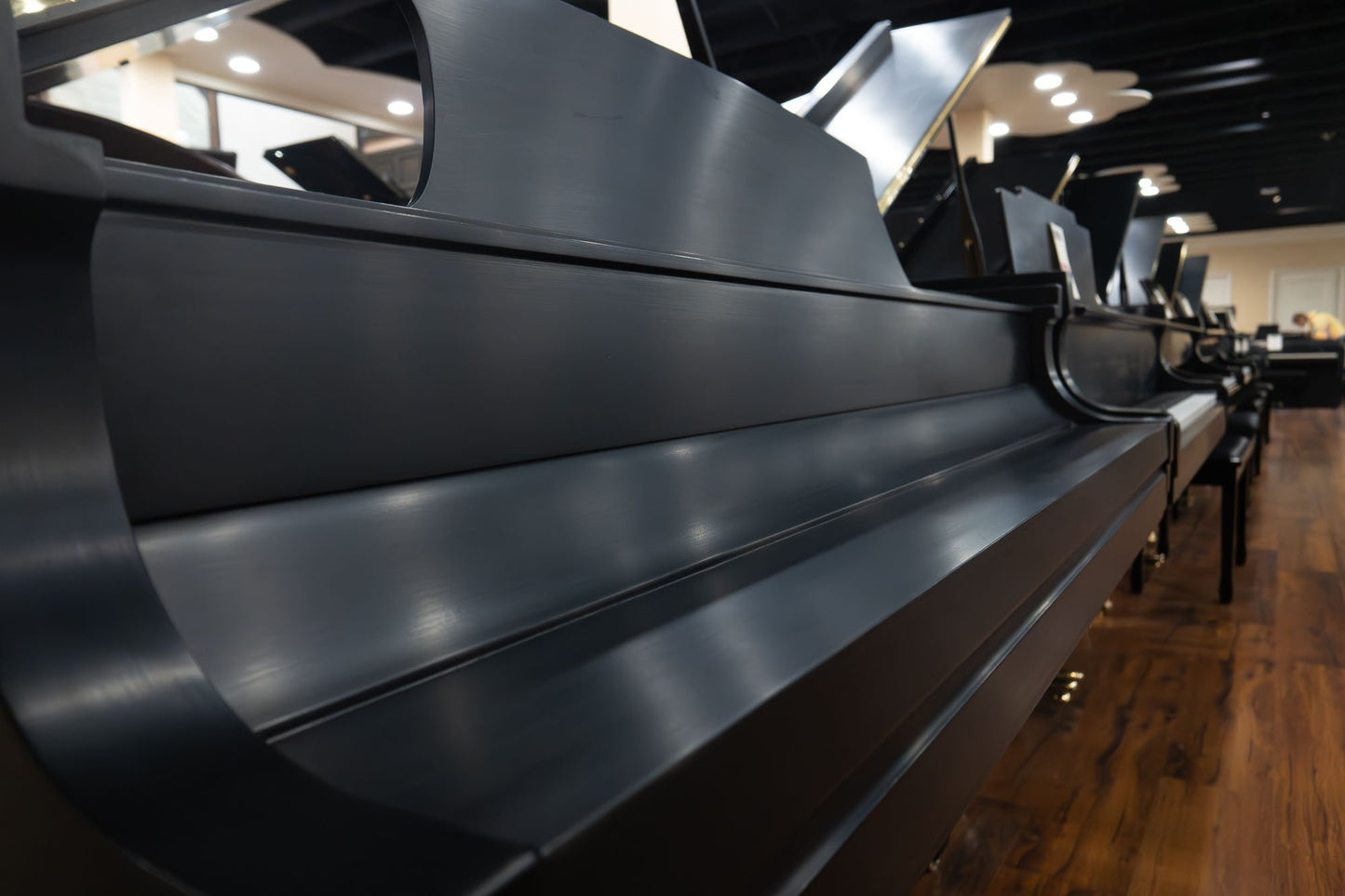 Image 12 of 1979 Steinway M Grand / Black / 5'7" with QRS Self Playing System
