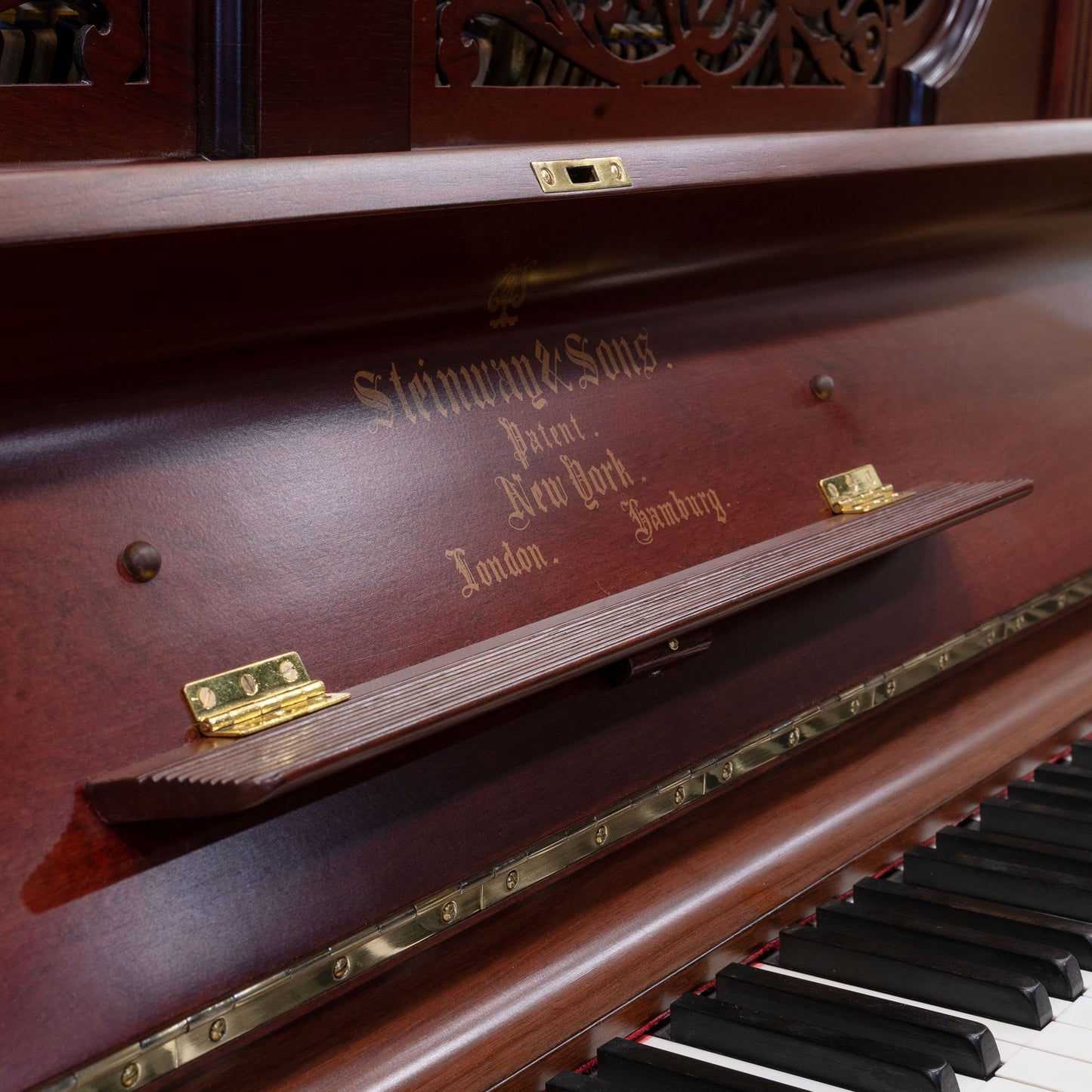 Image 4 of 1884 Upright Steinway 57"