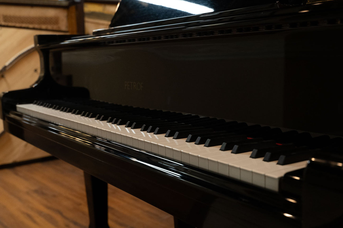 Image 8 of 1998 Petrof 6'4" Grand / Polished Black with QRS Self Playing System