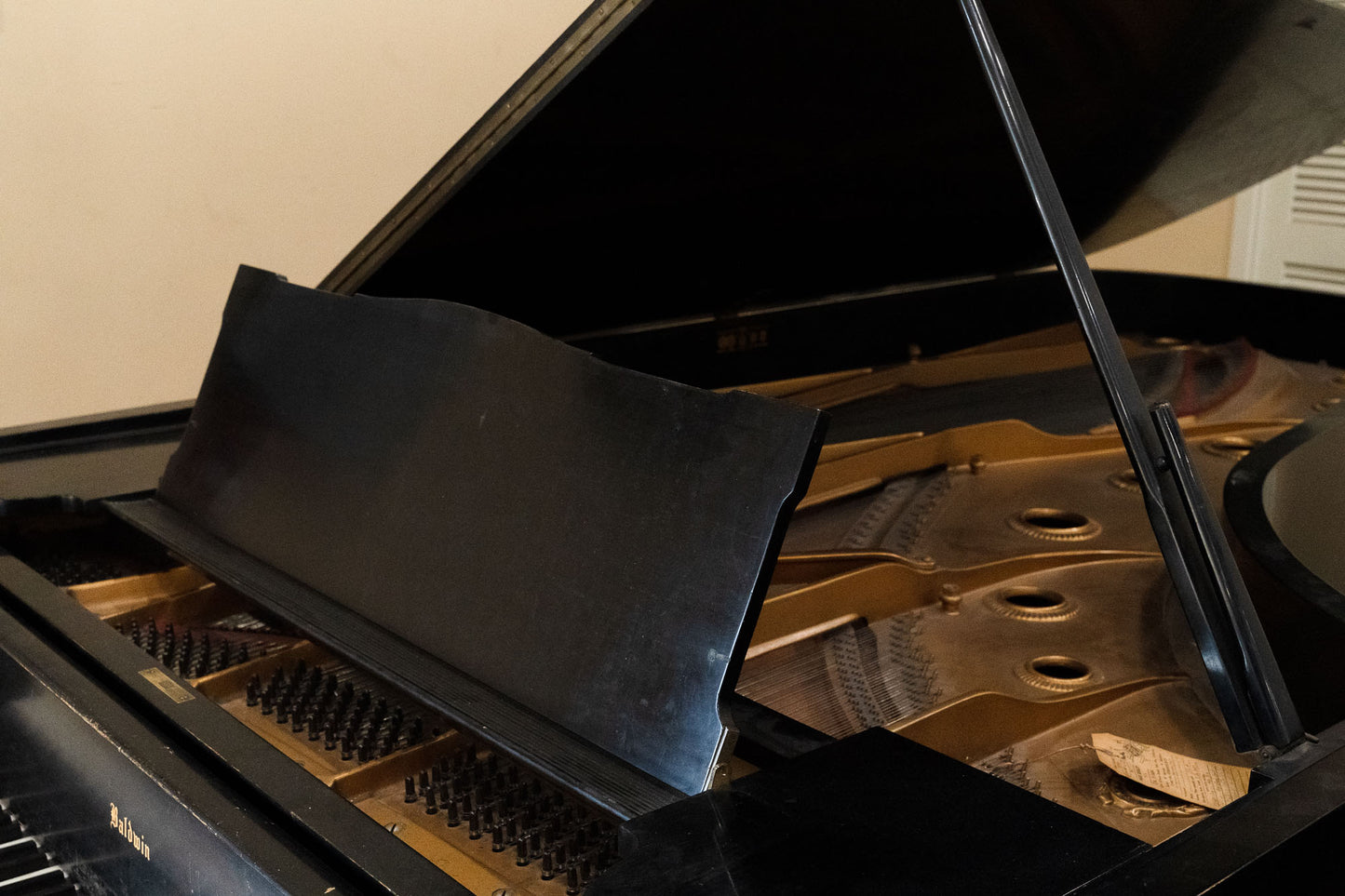 SOLD 1934 Baldwin Satin Black 9' Concert Grand Piano
