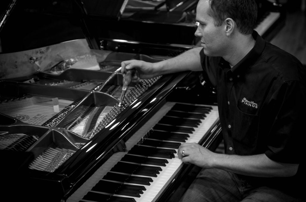 Brigham Larson Pianos Expert piano technician tuning services