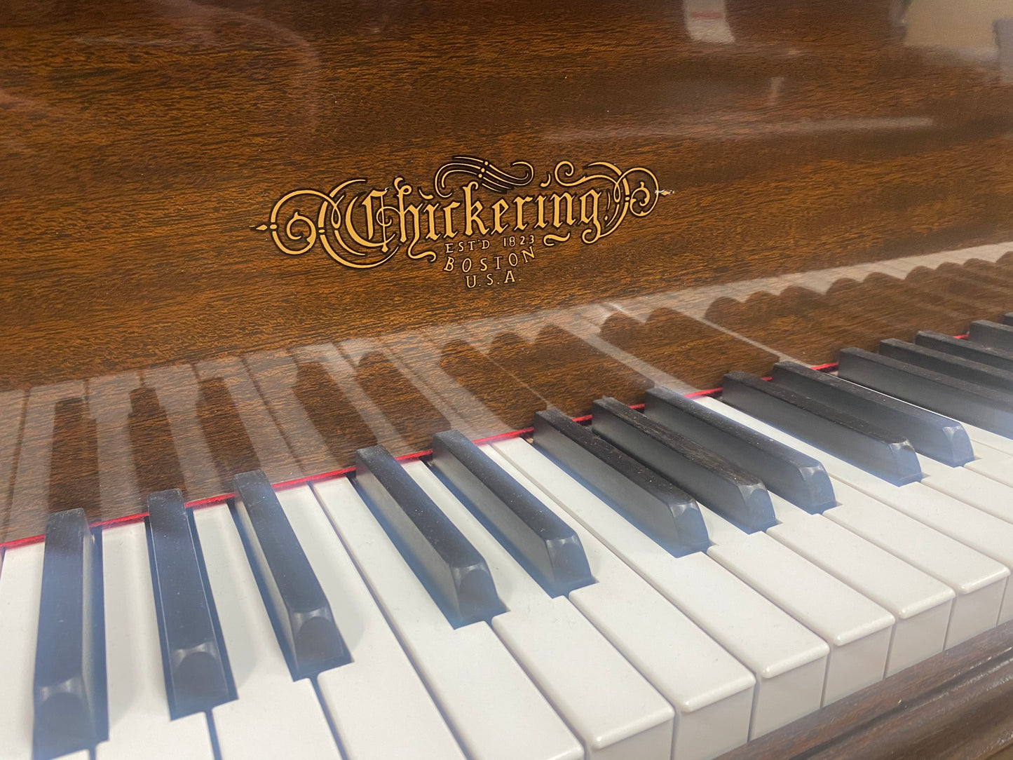 SOLD 1932 Chickering 5'3" Walnut Grand Piano
