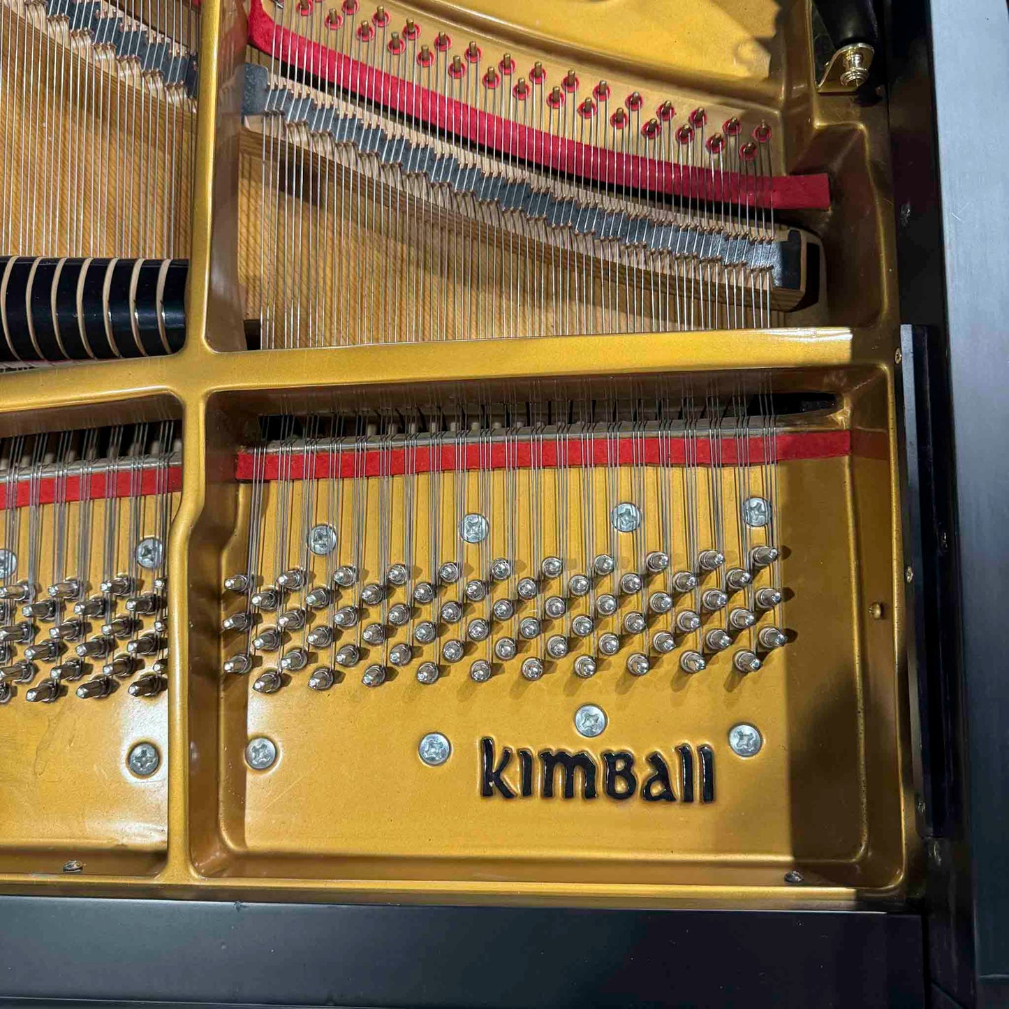 1990 Kimball 6'6" Black Satin Grand Piano