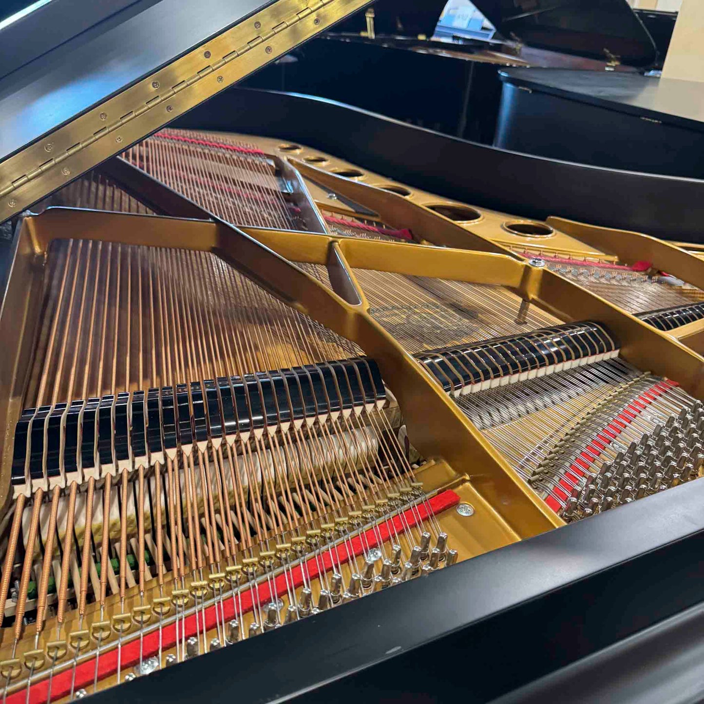 1990 Kimball 6'6" Black Satin Grand Piano