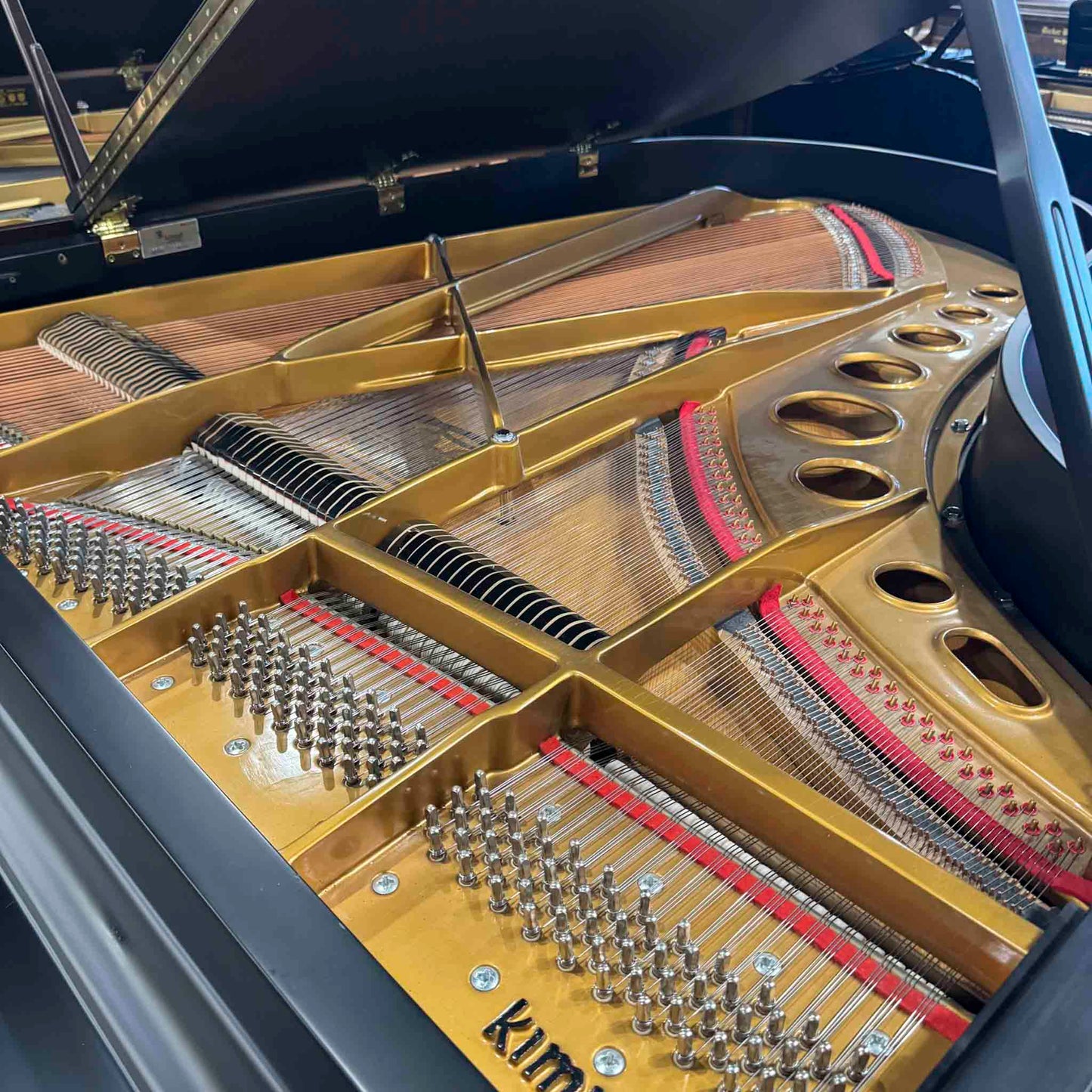 1990 Kimball 6'6" Black Satin Grand Piano