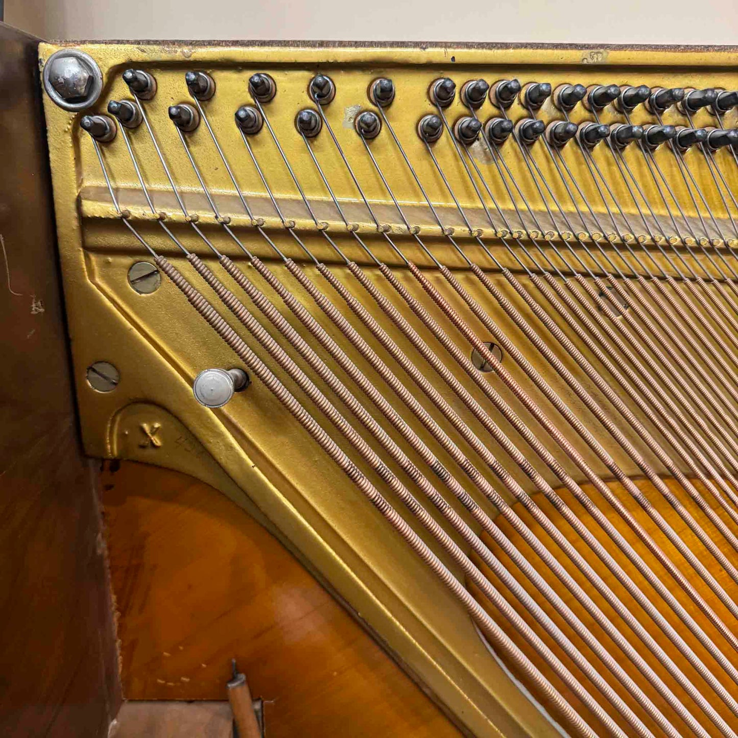 SOLD 1936 Gulbransen 41" Commissioned Wood Finish Console Piano