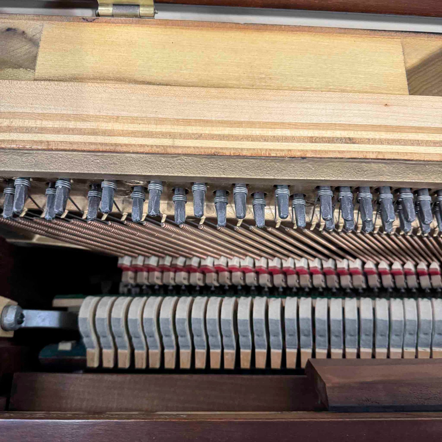 SOLD 1956 Kohler & Campbell 37" Black Satin Spinet Piano