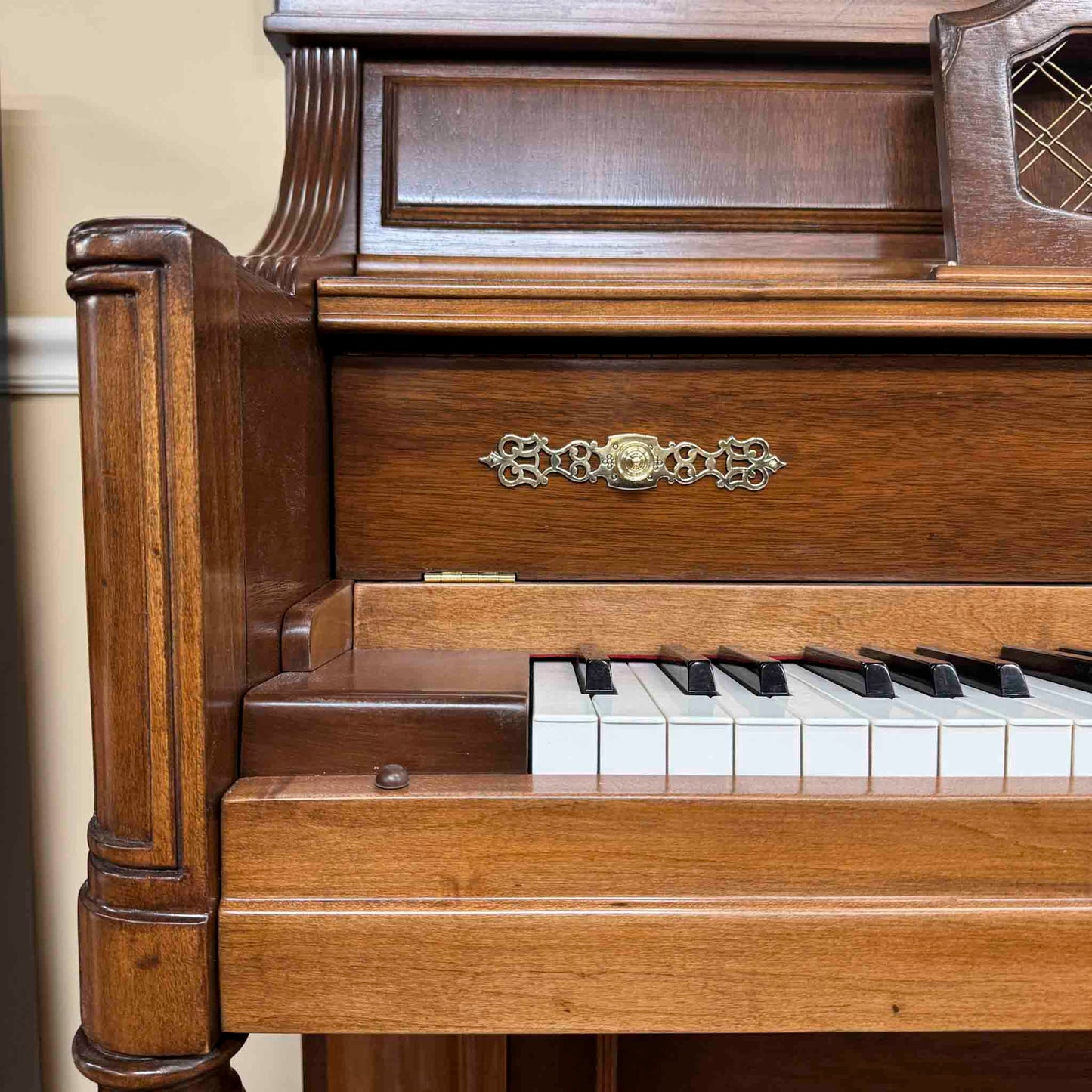 SOLD 1984 Yamaha M23 43" Walnut Wood Finish Commissioned Console Piano