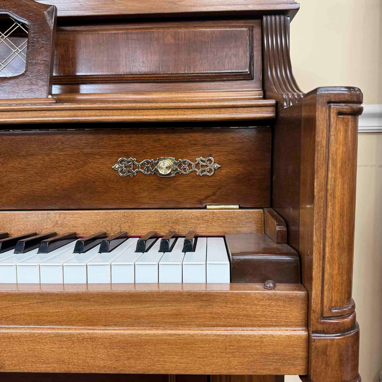 SOLD 1984 Yamaha M23 43" Walnut Wood Finish Commissioned Console Piano