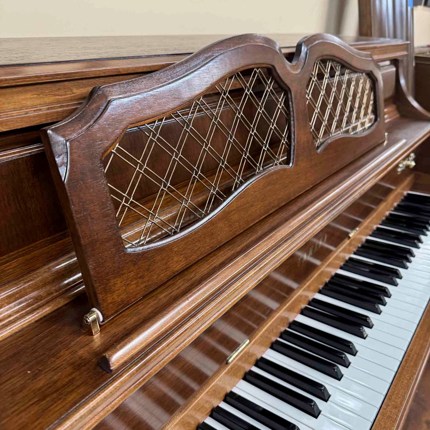 SOLD 1984 Yamaha M23 43" Walnut Wood Finish Commissioned Console Piano