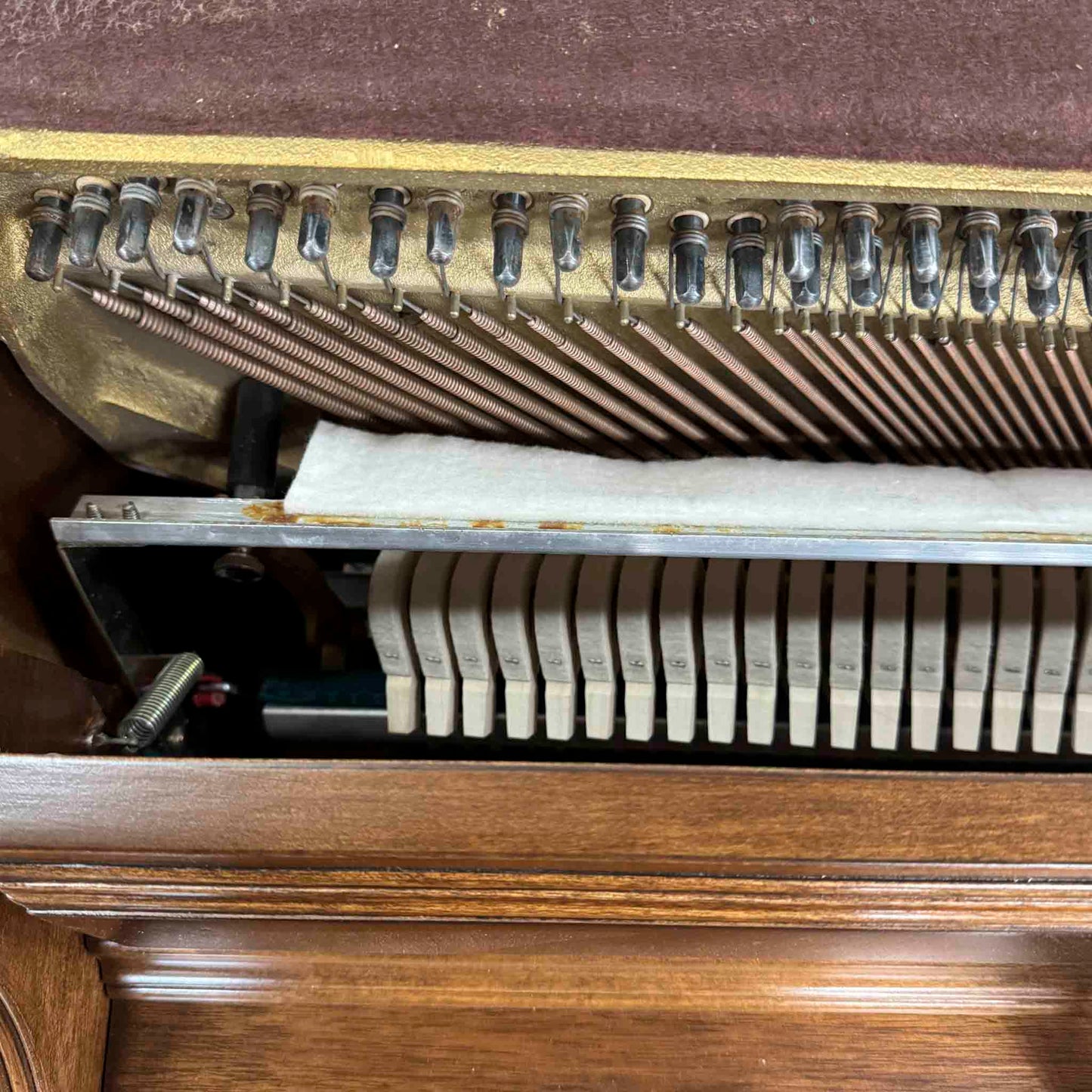 SOLD 1984 Yamaha M23 43" Walnut Wood Finish Commissioned Console Piano