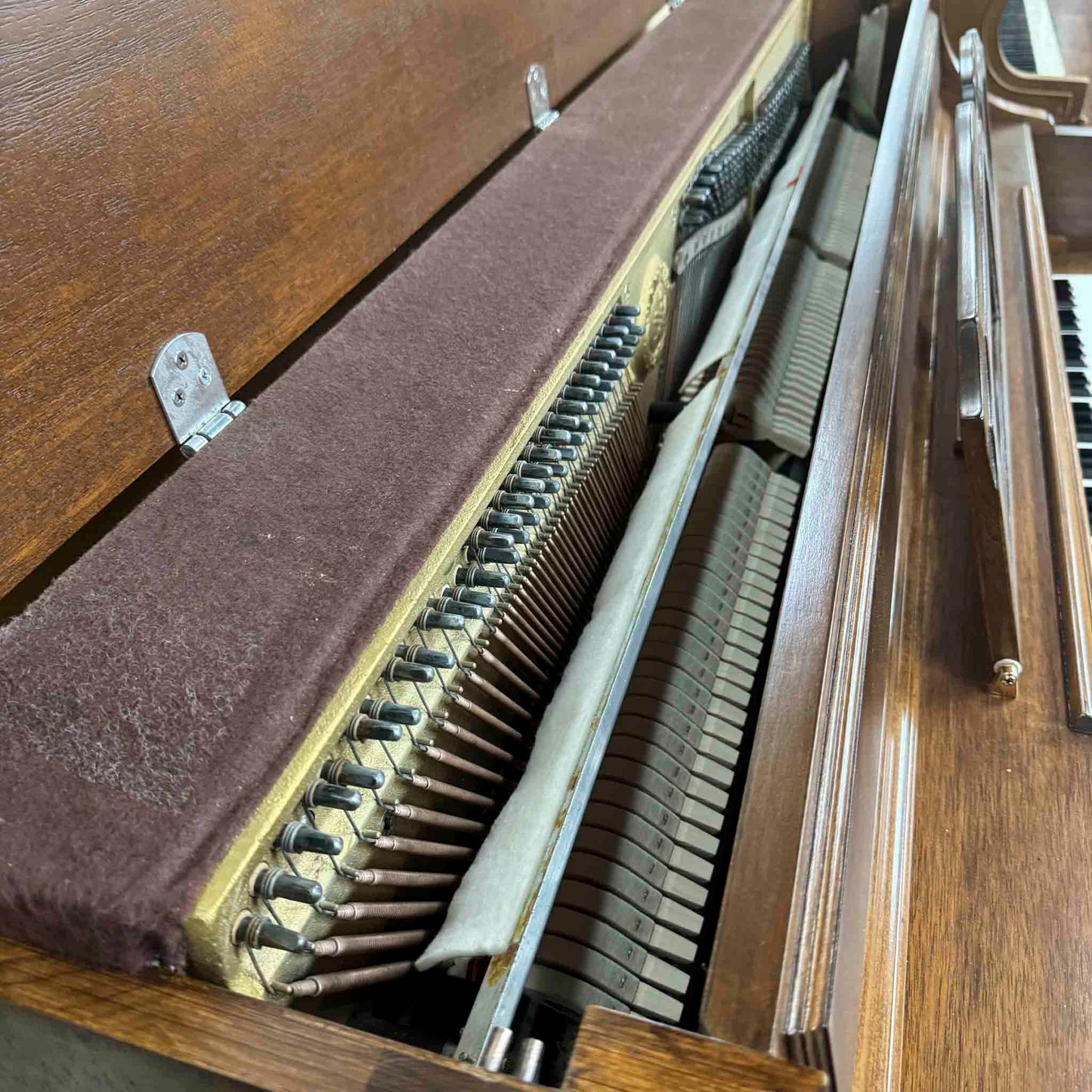 SOLD 1984 Yamaha M23 43" Walnut Wood Finish Commissioned Console Piano