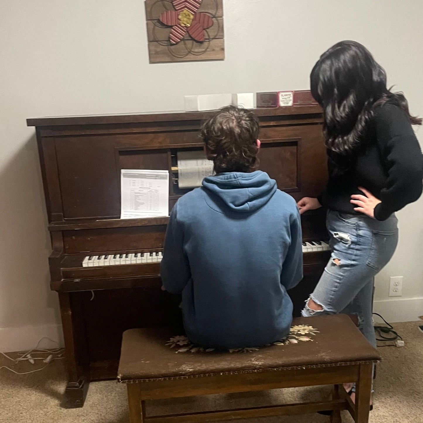The Jackson Family Piano!