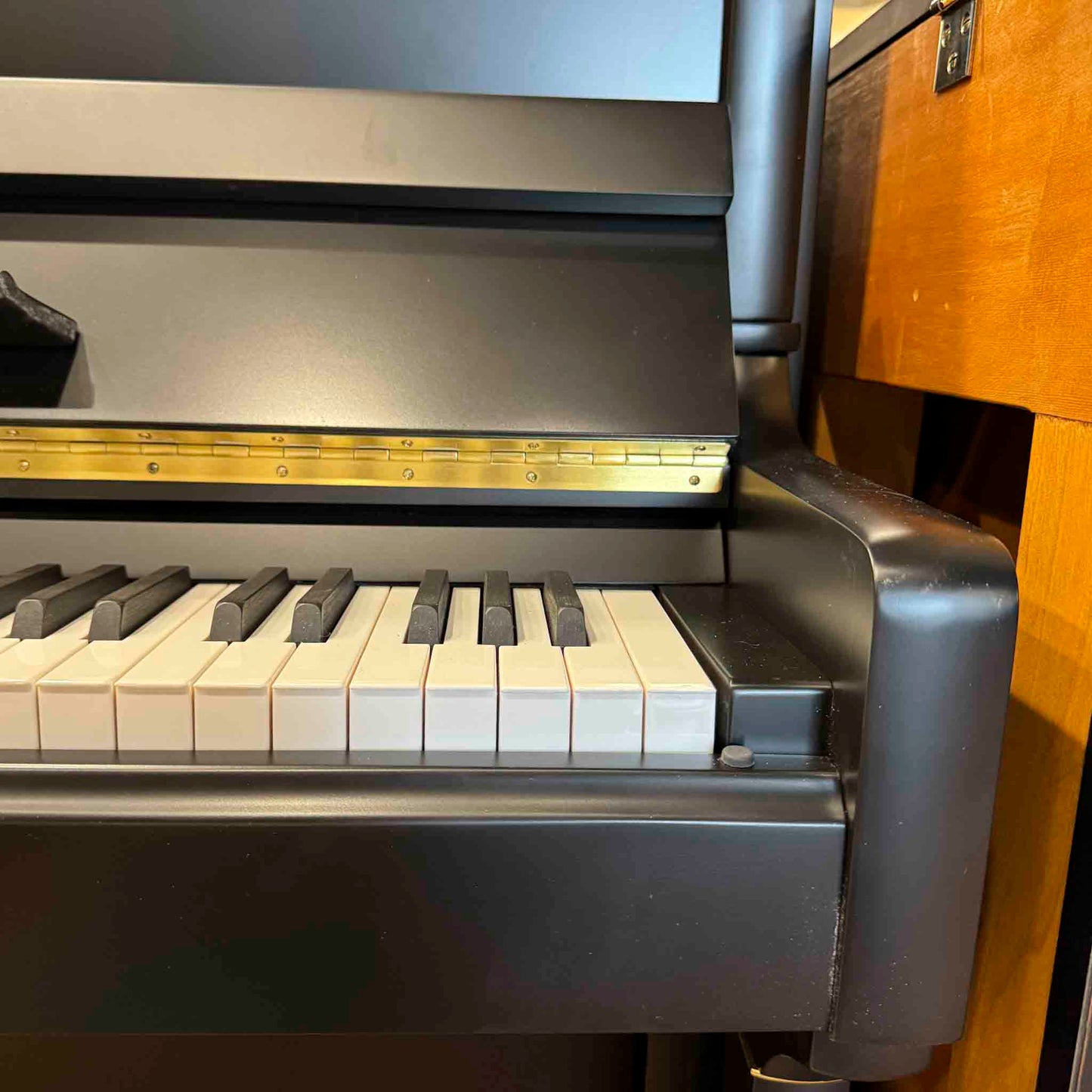 SOLD Hailun 5P 50" Black Satin Upright Piano