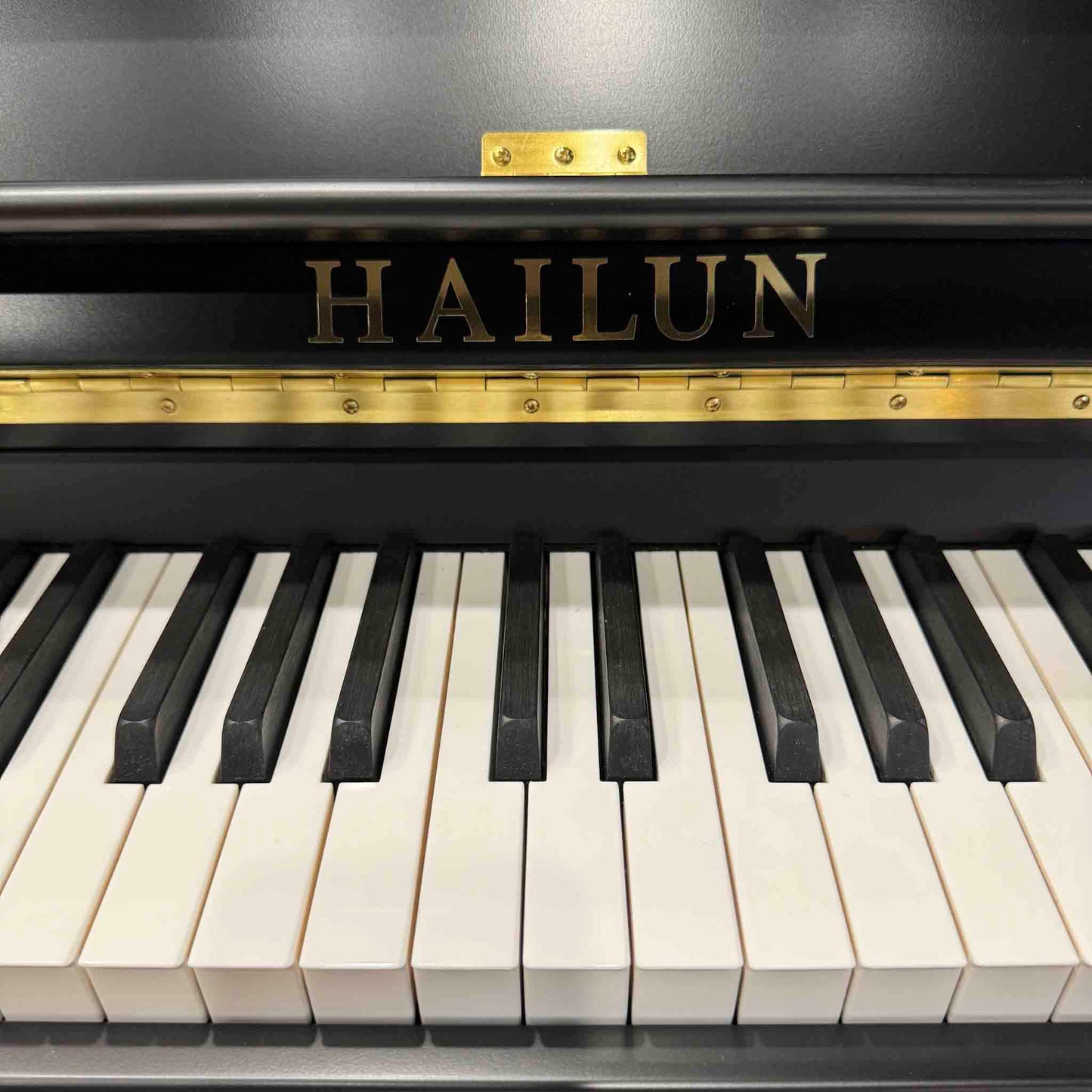 SOLD Hailun 5P 50" Black Satin Upright Piano