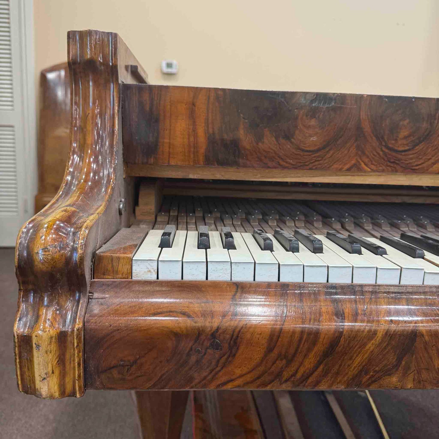 CURRENT SHOP WORK - 1884 Petrof 6'5" Wood Finish Commissioned Grand Piano