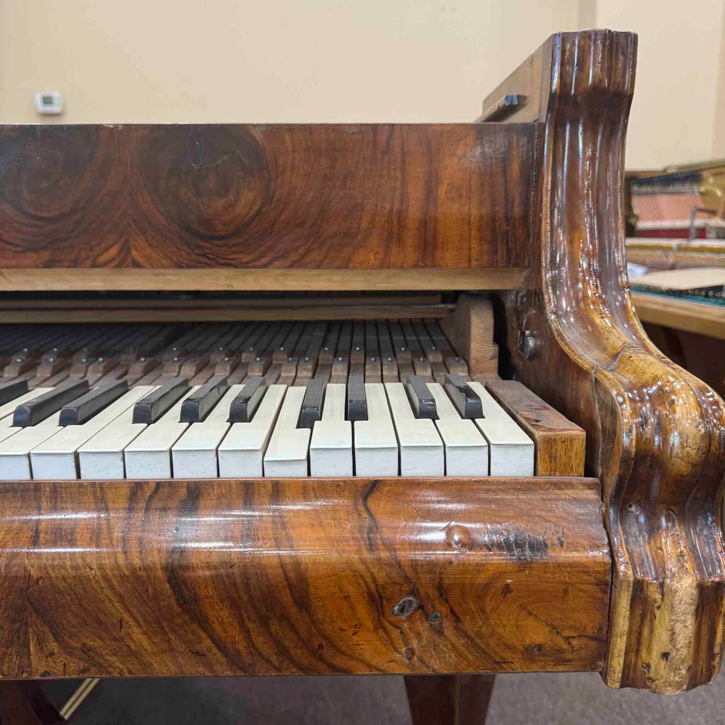 CURRENT SHOP WORK - 1884 Petrof 6'5" Wood Finish Commissioned Grand Piano