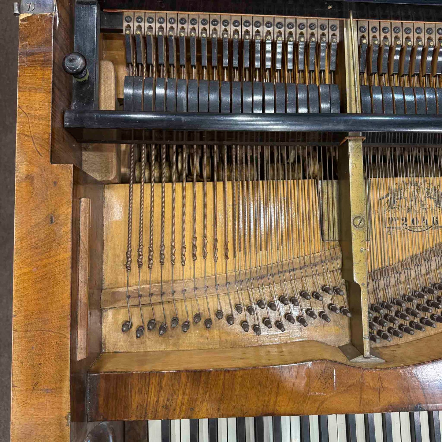 CURRENT SHOP WORK - 1884 Petrof 6'5" Wood Finish Commissioned Grand Piano
