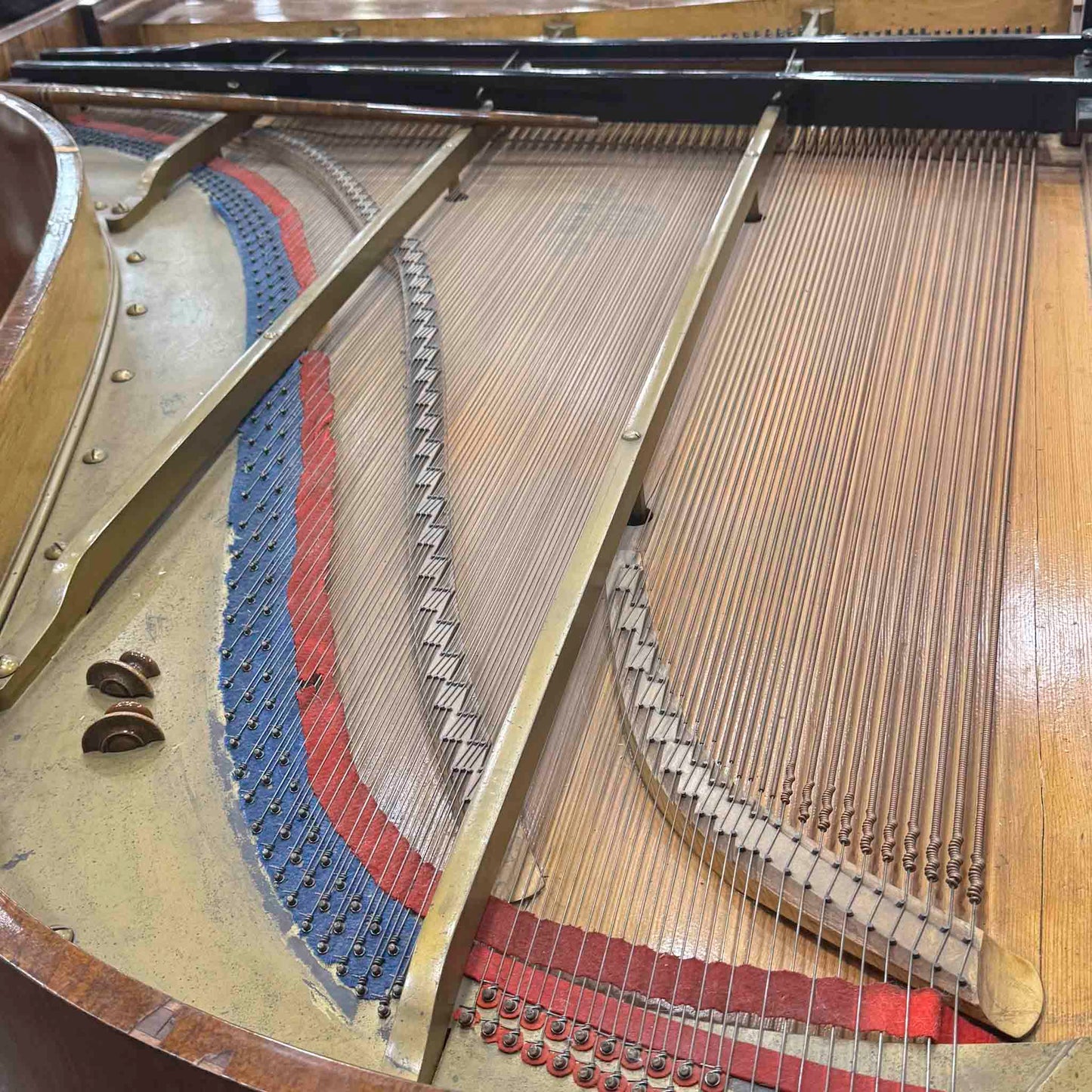CURRENT SHOP WORK - 1884 Petrof 6'5" Wood Finish Commissioned Grand Piano