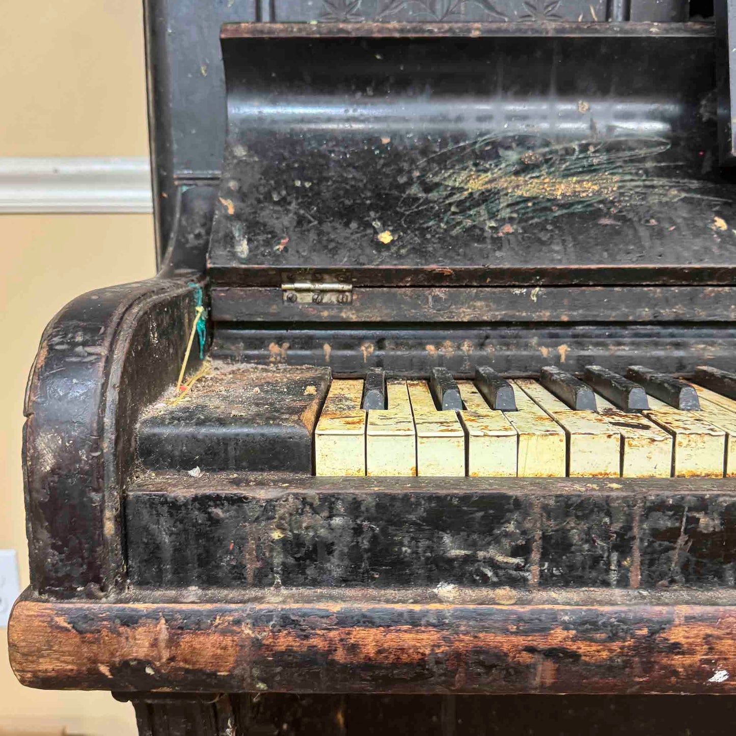 CURRENT SHOP WORK - 1892 Kimball Wood Finish 51" Commissioned Upright Piano