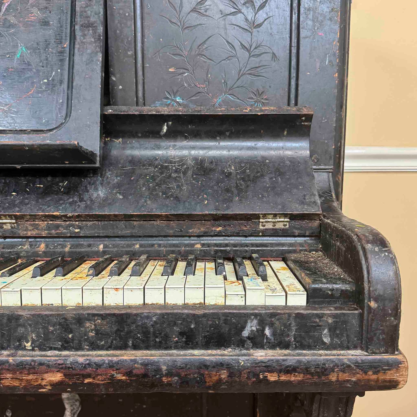 CURRENT SHOP WORK - 1892 Kimball Wood Finish 51" Commissioned Upright Piano