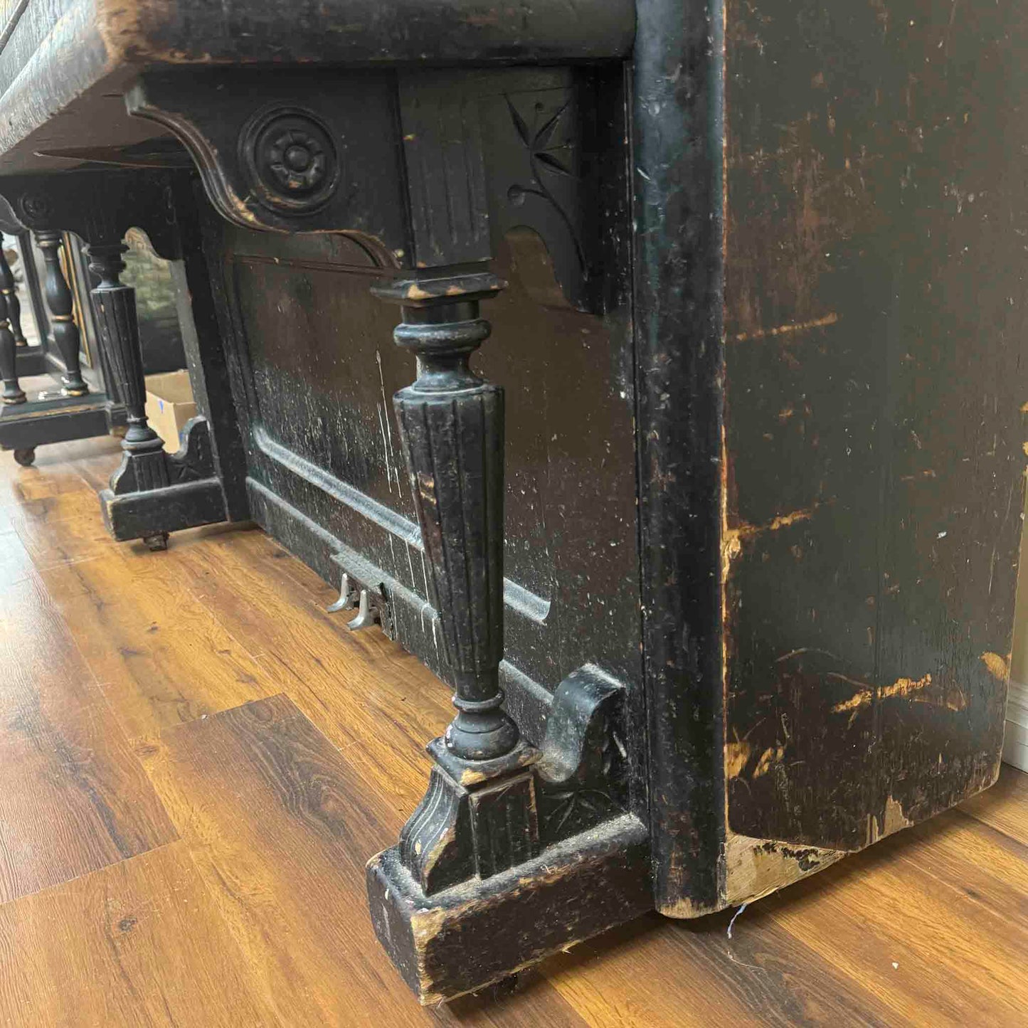 CURRENT SHOP WORK - 1892 Kimball Wood Finish 51" Commissioned Upright Piano