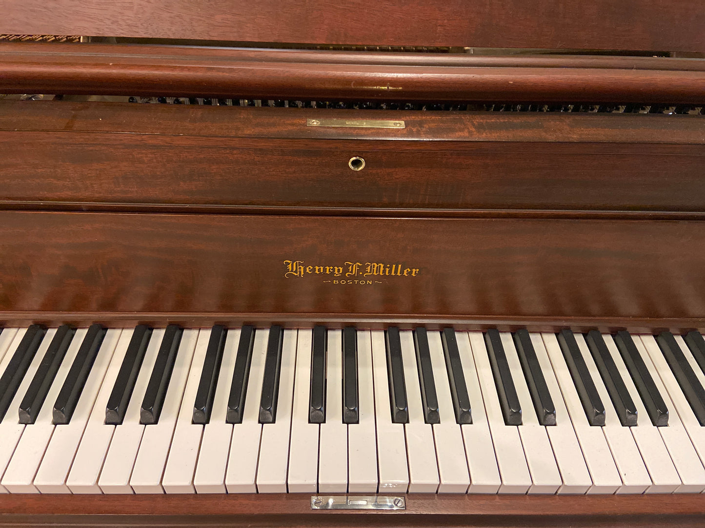 SOLD 1925 Henry F Miller Wood Finish Commissioned Grand Player Piano - With Self Playing QRS System