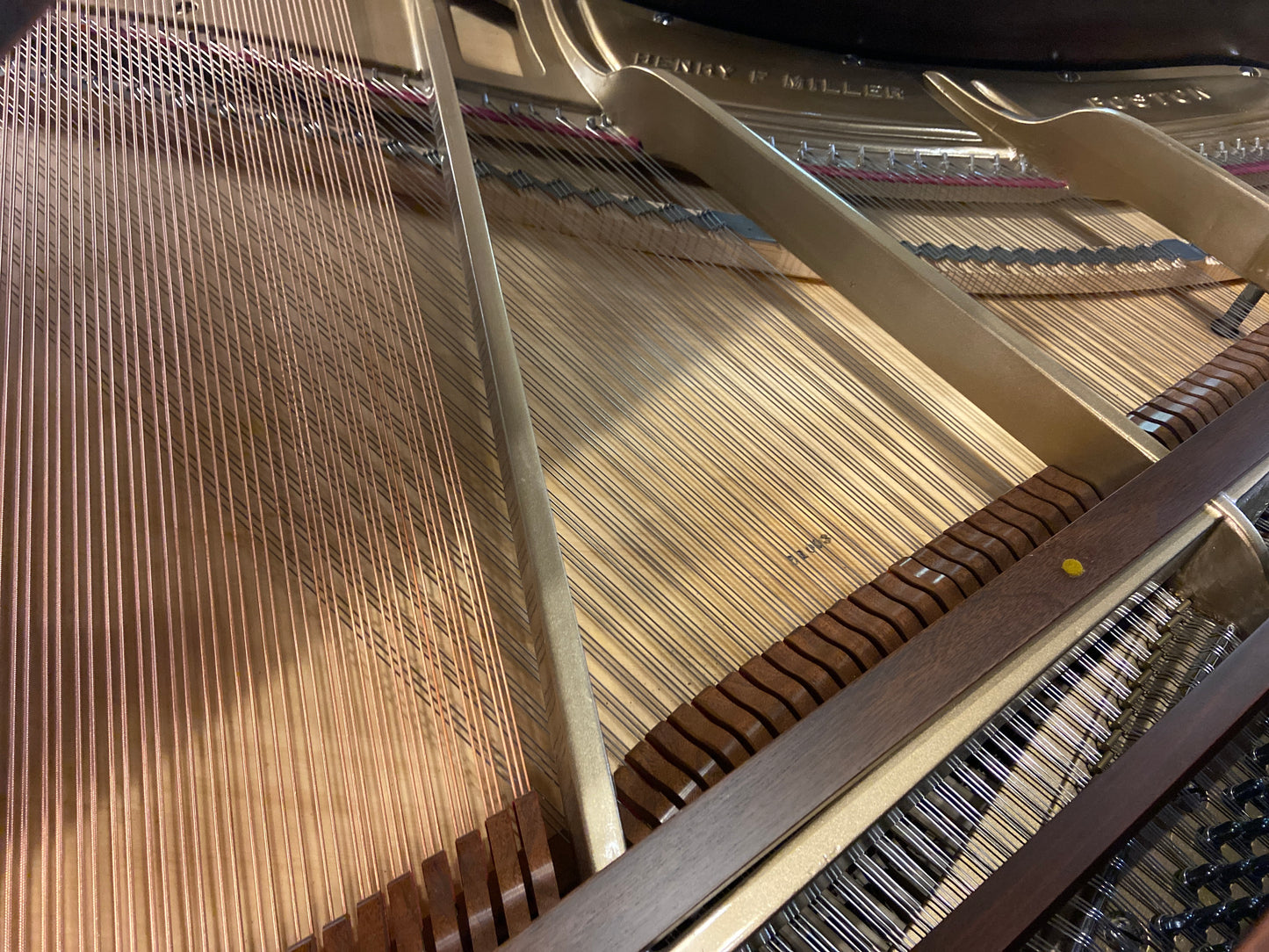 SOLD 1925 Henry F Miller Wood Finish Commissioned Grand Player Piano - With Self Playing QRS System