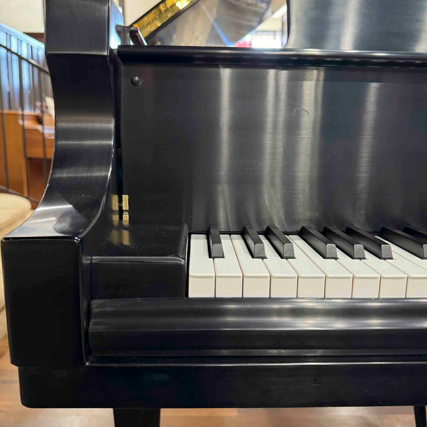 2000 Baldwin SF-10 7' Satin Black Grand Piano With Self Playing System