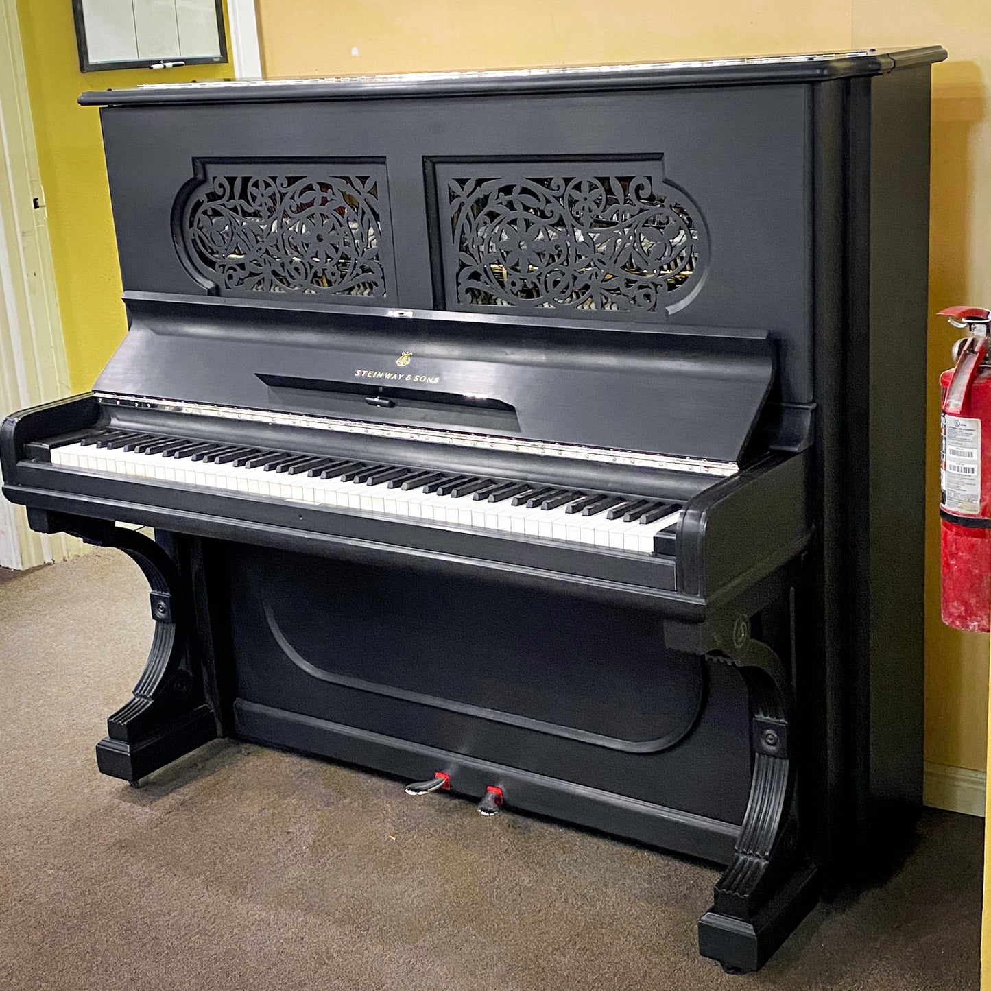 SOLD 1888 Steinway Commissioned Upright