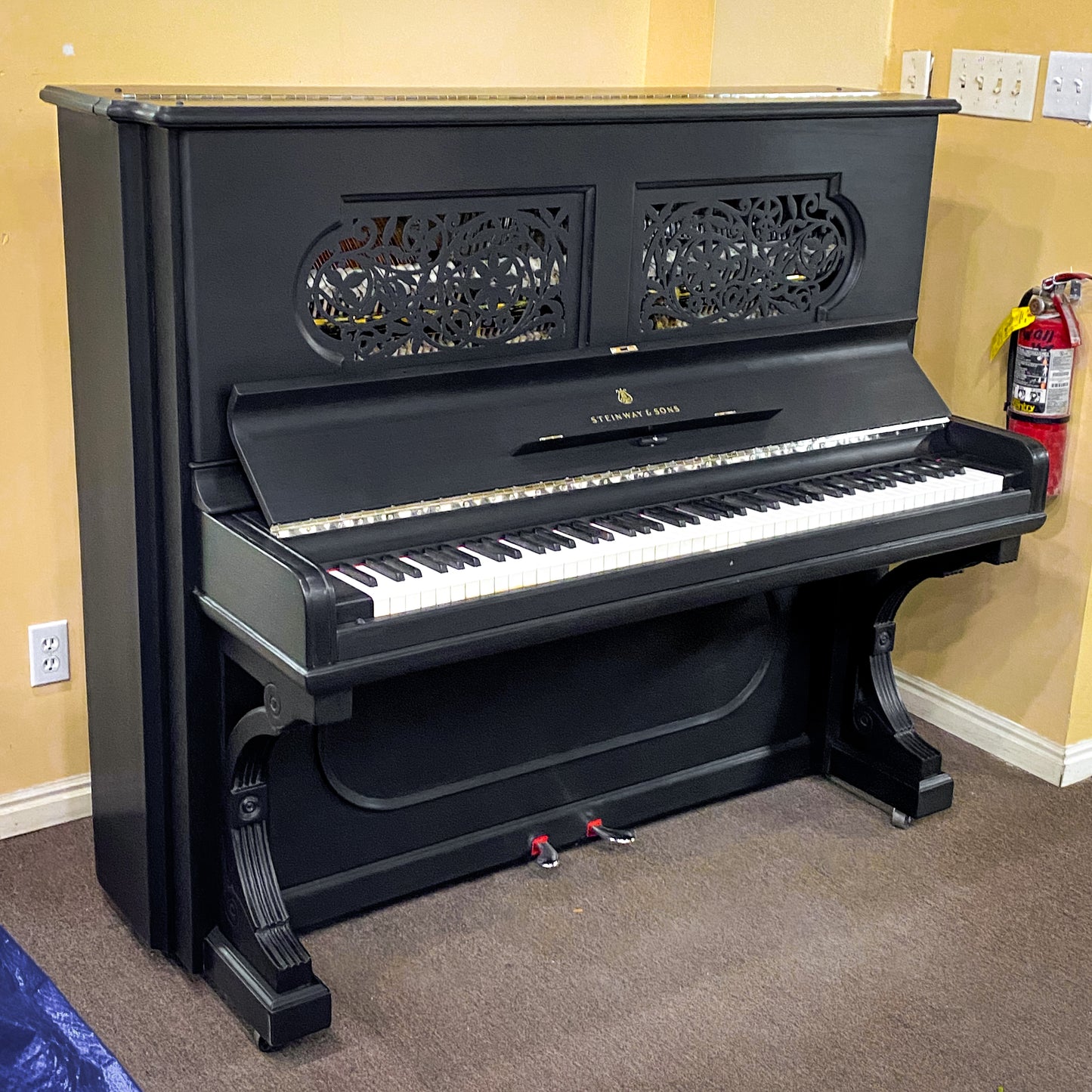 SOLD 1888 Steinway Commissioned Upright