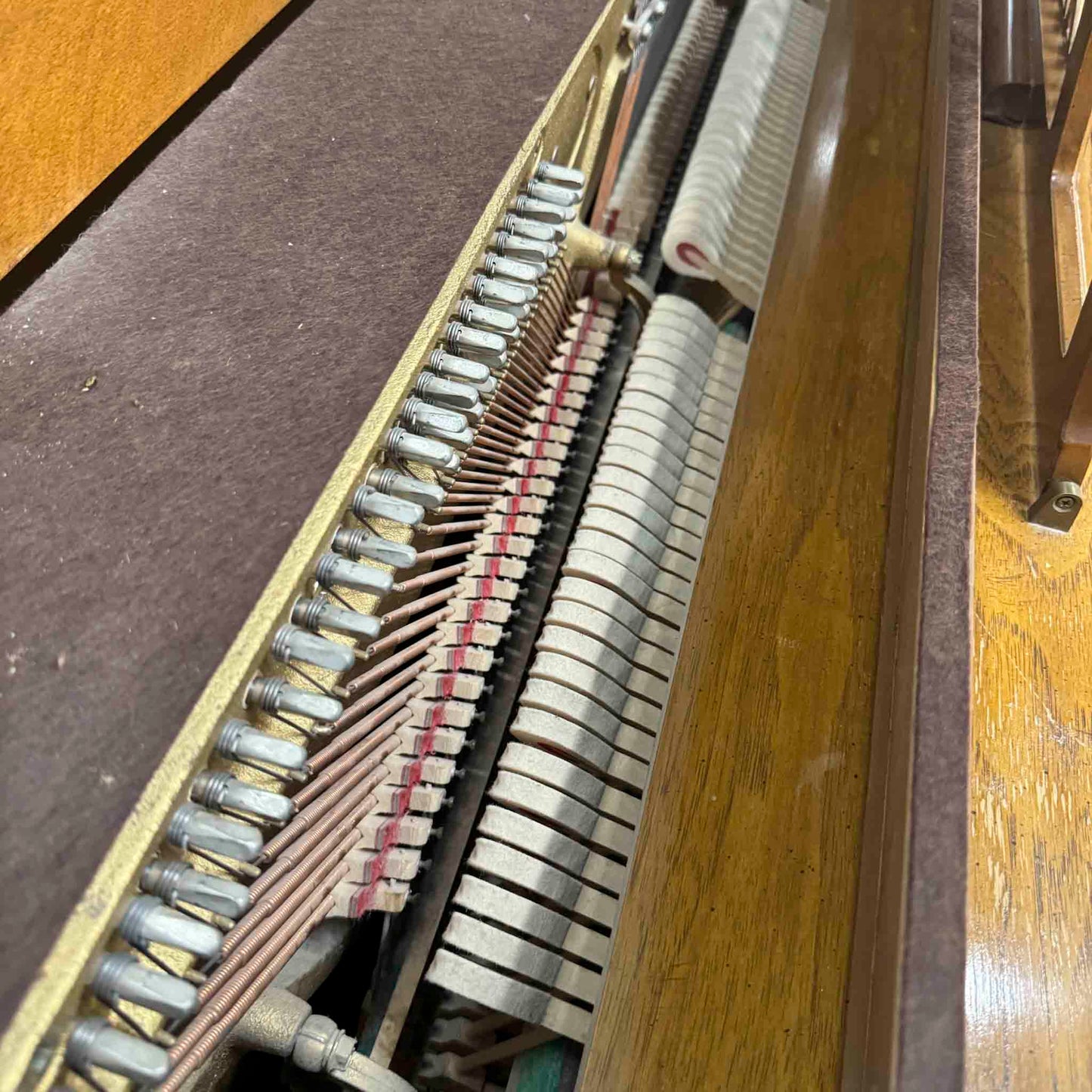 SOLD 1988 Baldwin Wood Finish Commissioned Spinet Piano