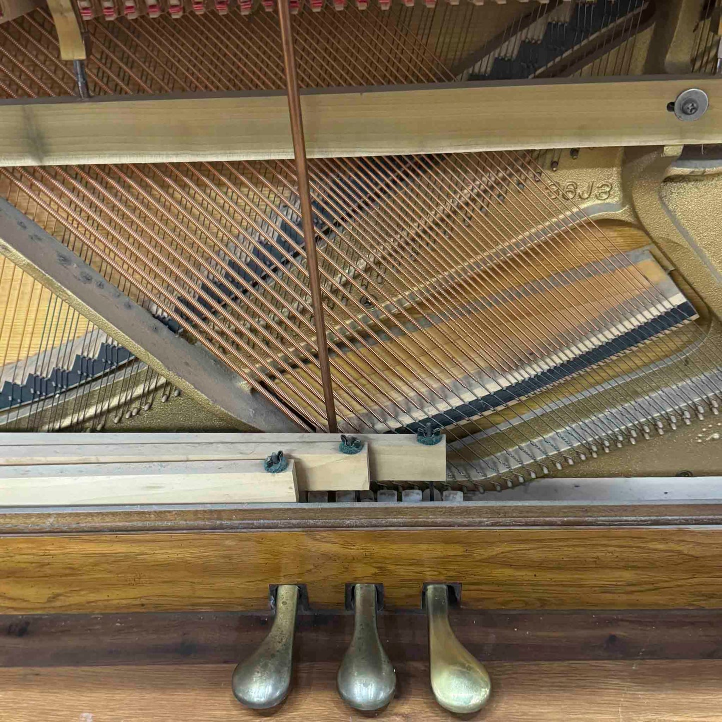 SOLD 1988 Baldwin Wood Finish Commissioned Spinet Piano