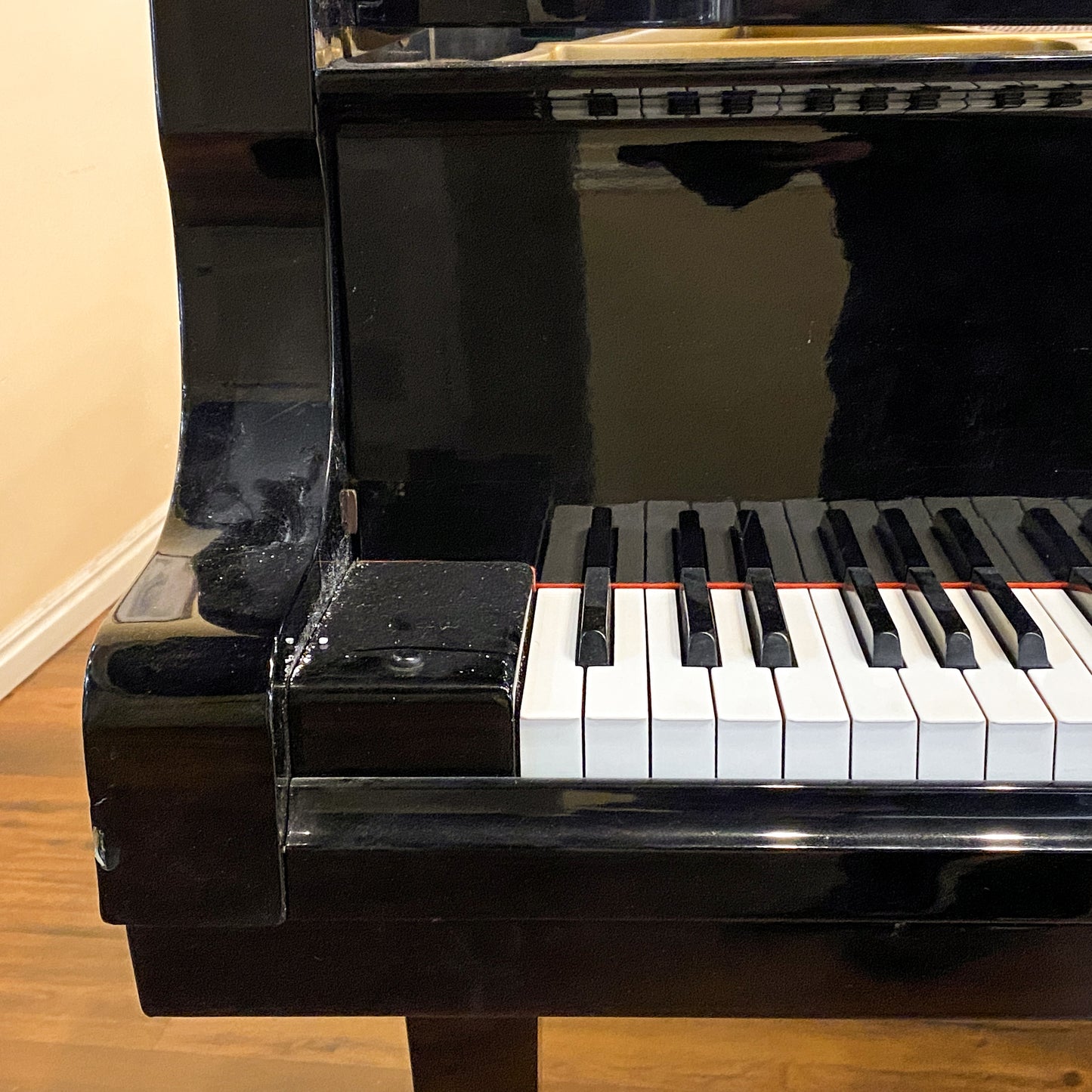 SOLD 1968 Yamaha C7 7'6" Custom Blue Finish Commissioned Grand Piano