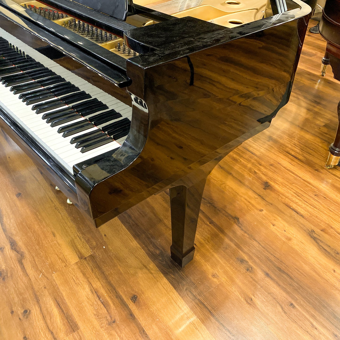 SOLD 1968 Yamaha C7 7'6" Custom Blue Finish Commissioned Grand Piano