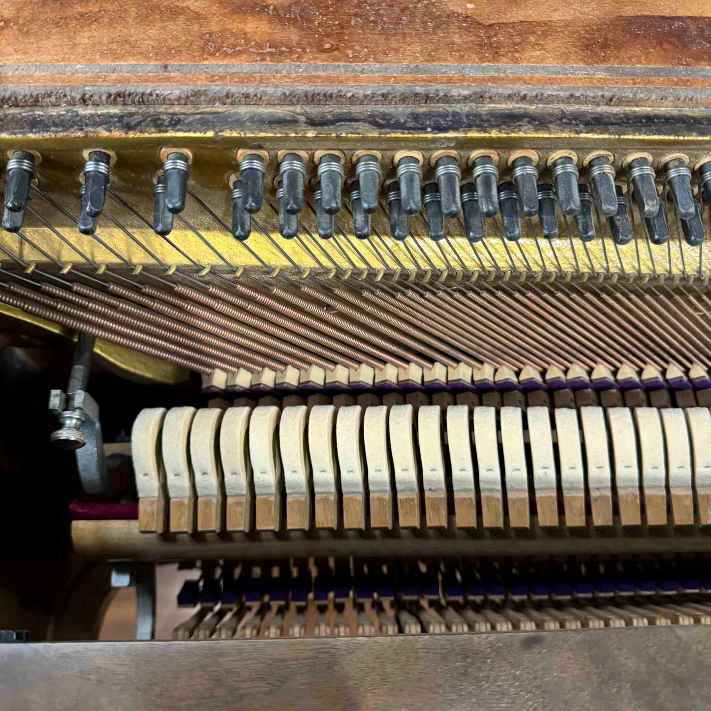 SOLD 1936 Gulbransen 41" Commissioned Wood Finish Console Piano
